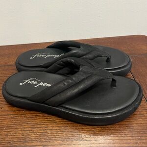 Free People wonderland flip‎ flop soft sandals 36.5/ US 6